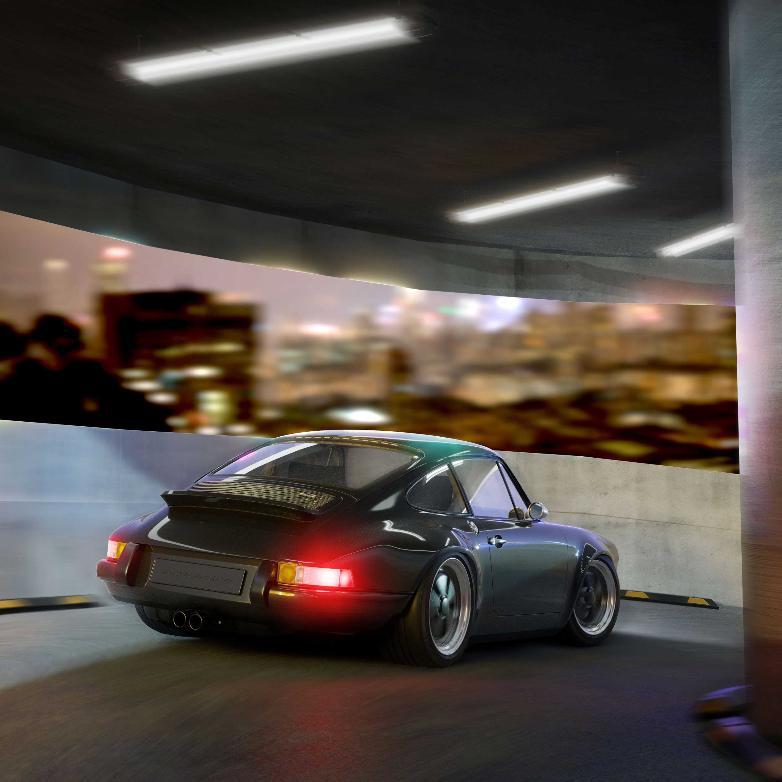 Porsche — Automotive – fotorealistische 3D-Visualisierung von Edgar Hummel